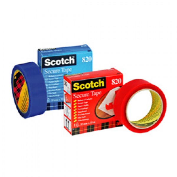 Nastro antieffrazione Secure Tape - larghezza 3,5 cm - lunghezza 33 m - blu - Scotch Nastro antieffrazione Secure Tape - larghezza 3,5 cm - lunghezza 33 m - blu - Scotch