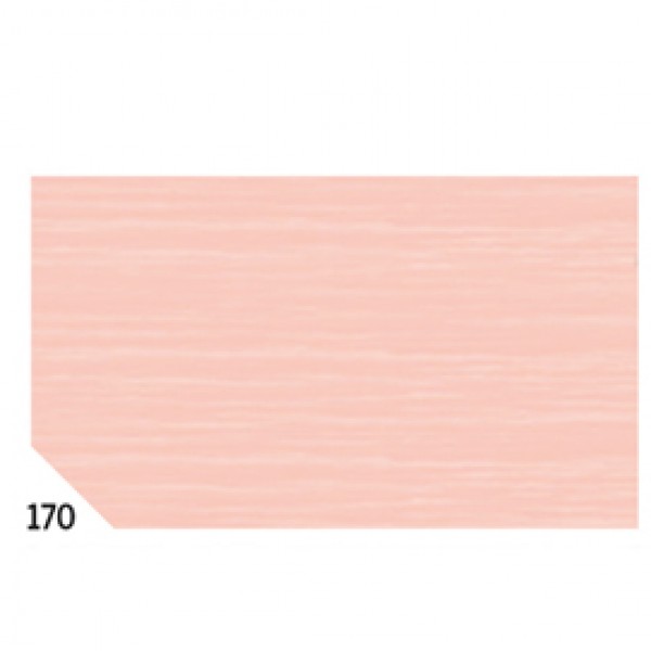 Carta crespa - 50 x 250 cm - 48 gr/m² - rosa 170 - Rex Sadoch - conf.10 rotoli