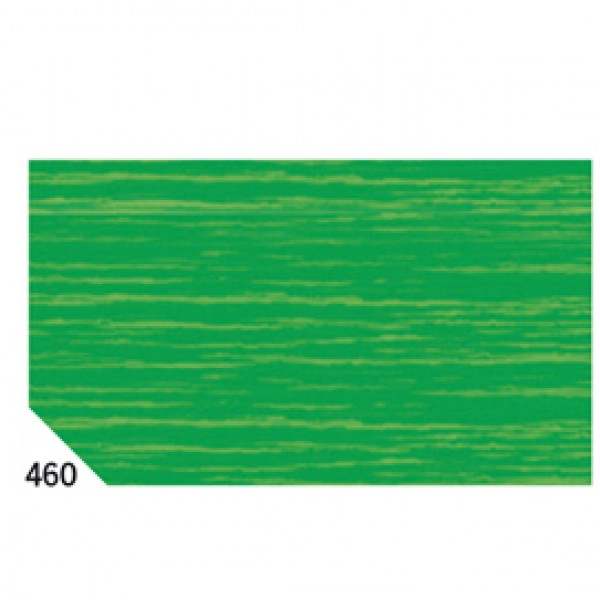 Carta crespa - 50 x 250 cm - 48 gr/m² - verde chiaro 460 - Rex Sadoch - conf.10 rotoli Carta crespa - 50 x 250 cm - 48 gr/m² - verde chiaro 460 - Rex Sadoch - conf.10 rotoli