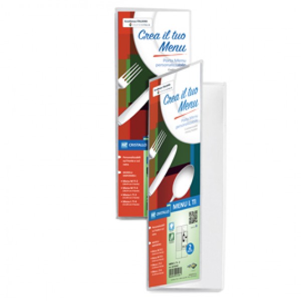 Portamenù L TI4 - 4 buste 11x30 cm - Sei Rota Portamenù L TI4 - 4 buste 11x30 cm - Sei Rota