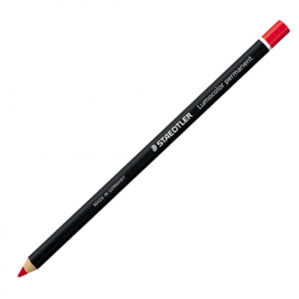 Matita Lumocolor® Glasochrom - permanente - rosso - Staedtler Matita Lumocolor® Glasochrom - permanente - rosso - Staedtler