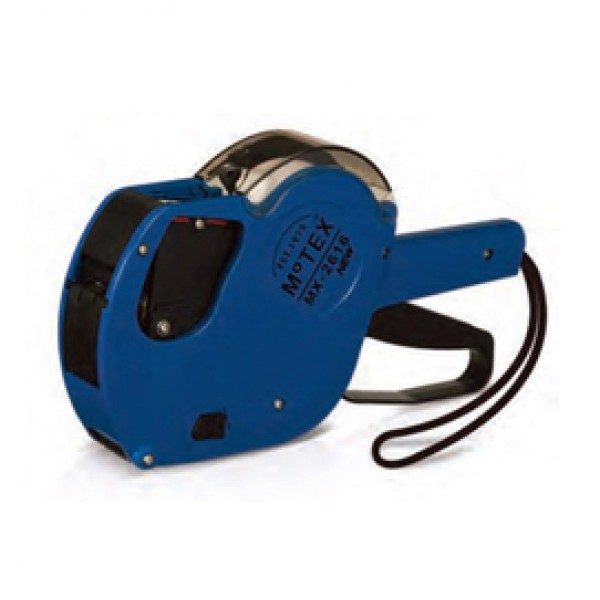 Prezzatrice 2616 - 2 bande numeriche - 10 colonne - ABS - blu - Motex Prezzatrice 2616 - 2 bande numeriche - 10 colonne - ABS - blu - Motex