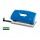 Perforatore 1260 - massimo 10 fogli - 2 fori - passo 8 cm - blu - Lebez