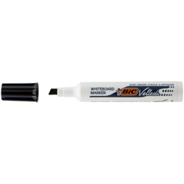 Pennarello Whiteboard Marker Velleda 1791 - punta a scalpello da 3,3mm a 4,6mm - nero - Bic Pennarello Whiteboard Marker Velleda 1791 - punta a scalpello da 3,3mm a 4,6mm - nero - Bic