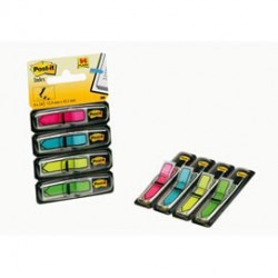 Segnapagina Post it® Index Mini Freccia - 684-ARR4 - 4 colori vivaci - Post it® - conf. 96 pezzi
