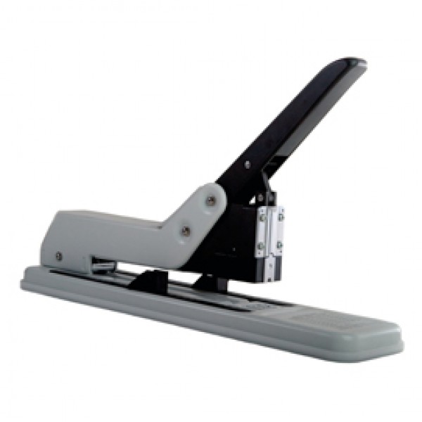 Cucitrice da tavolo Leone 130 - braccio lungo - capacità massima 180 fogli - grigio/nero - Arké Cucitrice da tavolo Leone 130 - braccio lungo - capacità massima 180 fogli - grigio/nero - Arké