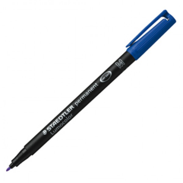 Pennarello Lumocolor Permanent 317 - punta 1,0mm - blu - Staedtler Pennarello Lumocolor Permanent 317 - punta 1,0mm - blu - Staedtler