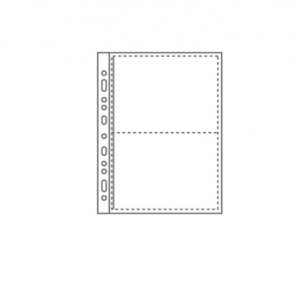 Buste forate Atla FT porta foto e cartoline - 4 spazi 15x21 cm - trasparente - Sei Rota - conf. 10 pezzi
