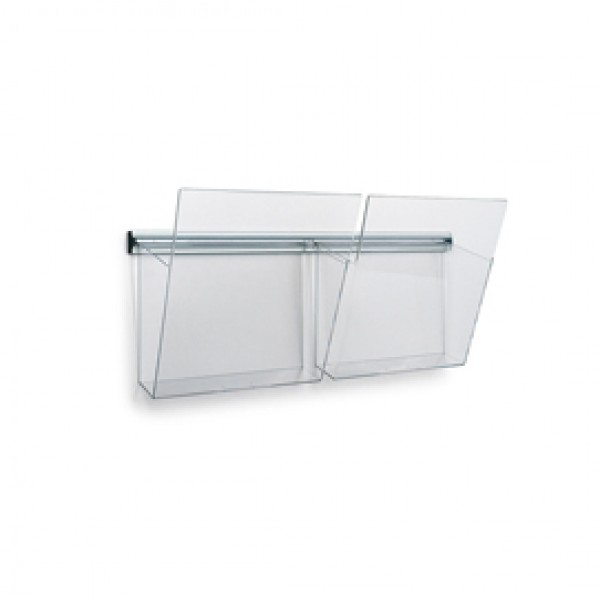 Kit Vision VS/2 - larghezza 50 cm - 2 tasche A4 trasparenti - Studio T Kit Vision VS/2 - larghezza 50 cm - 2 tasche A4 trasparenti - Studio T