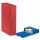 Scatola progetto Eurobox - dorso 8 cm - 25x35 cm - rosso - Esselte