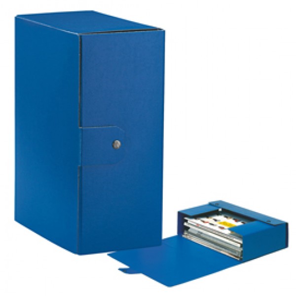 Scatola progetto Eurobox - dorso 15 cm - 25x35 cm - blu - Esselte Scatola progetto Eurobox - dorso 15 cm - 25x35 cm - blu - Esselte