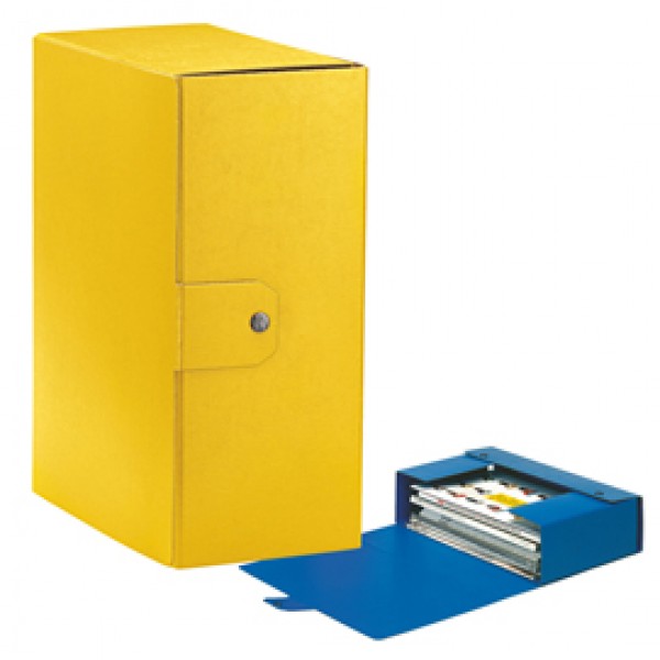 Scatola progetto Eurobox - dorso 15 cm - 25x35 cm - giallo - Esselte