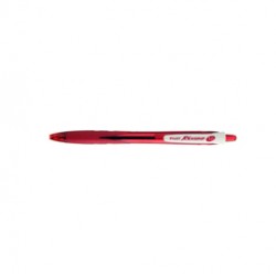 Penna a sfera a scatto Rexgrip Begreen - punta 1,0mm - rosso - Pilot