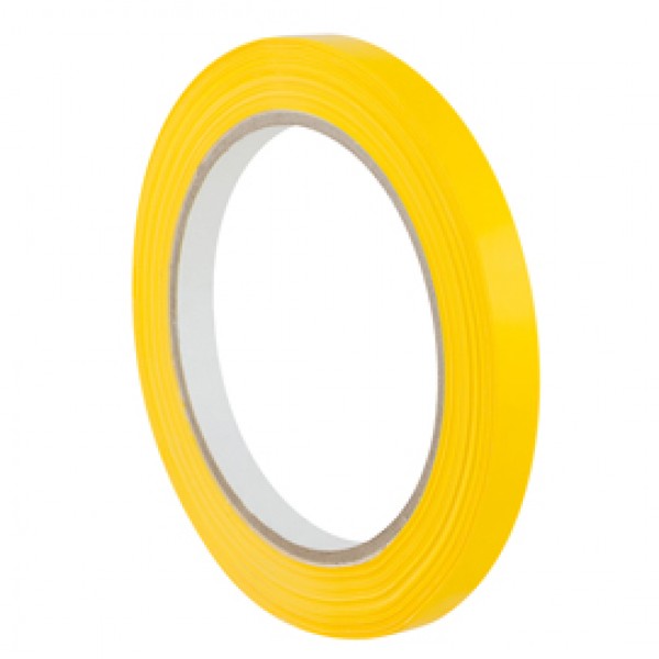 Nastro adesivo 350 - 0,9 cm x 66 m - PVC - giallo - Eurocel