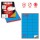 Etichetta adesiva C500 - permanente - 70x36 mm - 24 etichette per foglio - blu - Markin - scatola 100 fogli A4