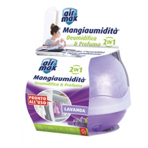 Kit Mangiaumidità 2 in 1 Deo Lavanda - 40 gr - Air Max Kit Mangiaumidità 2 in 1 Deo Lavanda - 40 gr - Air Max