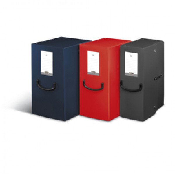 Scatola archivio Pick Up - dorso 12 cm - 35x25 cm - rosso - Fellowes Scatola archivio Pick Up - dorso 12 cm - 35x25 cm - rosso - Fellowes