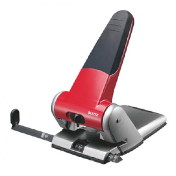 Perforatore 5180 - passo 8 cm - massimo 65 fogli - 2 fori - rosso - Leitz Perforatore 5180 - passo 8 cm - massimo 65 fogli - 2 fori - rosso - Leitz