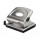 Perforatore FMC25+ - massimo 30 fogli - 2 fori - passo 8 cm - argento - Rapid