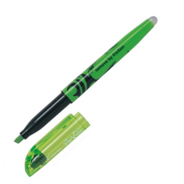 Evidenziatore cancellabile Frixion Light - punta a scalpello 4,0mm - tratto 3,3mm - verde - Pilot Evidenziatore cancellabile Frixion Light - punta a scalpello 4,0mm - tratto 3,3mm - verde - Pilot