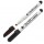 Pennarello a secco Tratto Memo per lavagne cancellabili - nero - punta a scalpello - tratto 6,5mm - Tratto