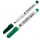 Pennarello a secco Tratto Memo per lavagne cancellabili - punta a scalpello - tratto 6,5mm - verde - Tratto