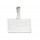 Portabadge rigido Pocket - clip in plastica - 5,3 x 8,5 cm - Fellowes