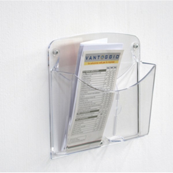 Portariviste da parete Ice - 2 tasche 1/3 A4 - Tecnostyl - set 2 pezzi Portariviste da parete Ice - 2 tasche 1/3 A4 - Tecnostyl - set 2 pezzi