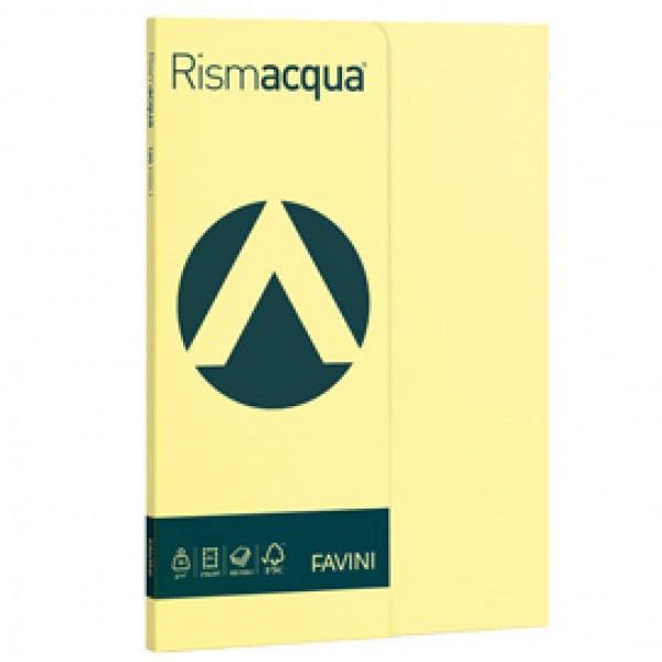 Carta Rismacqua Small - A4 - 90 gr - giallo chiaro 07 - Favini - conf. 100 fogli Carta Rismacqua Small - A4 - 90 gr - giallo chiaro 07 - Favini - conf. 100 fogli