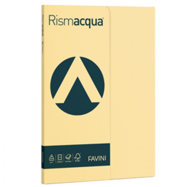 Carta Rismacqua Small - A4 - 200 gr - camoscio 02 - Favini - conf. 50 fogli Carta Rismacqua Small - A4 - 200 gr - camoscio 02 - Favini - conf. 50 fogli