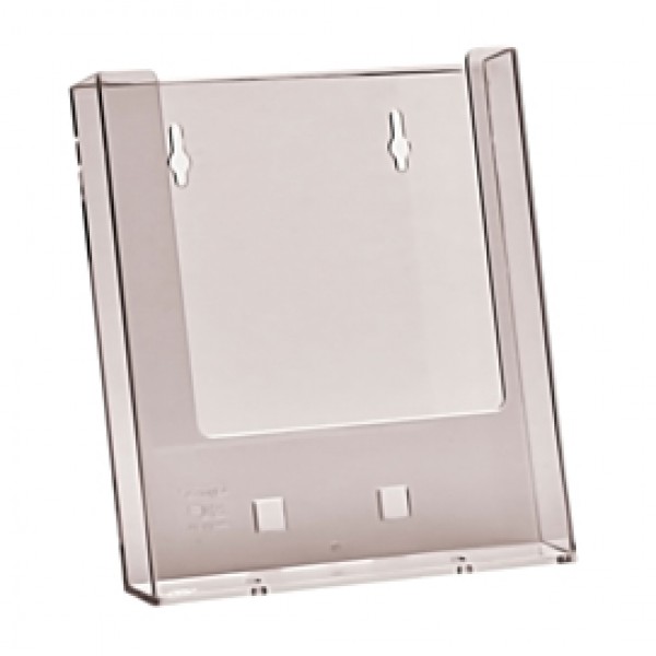 Portadepliant da parete - tasca A5 - trasparente - Studio T Portadepliant da parete - tasca A5 - trasparente - Studio T