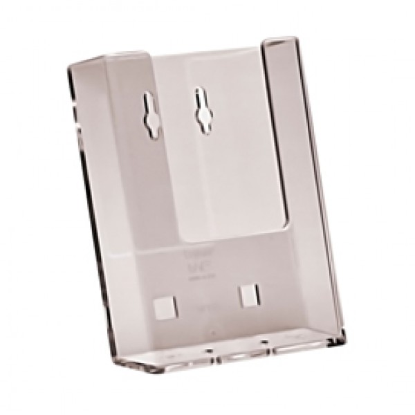 Portadepliant da parete - tasca 1/3 A4 - trasparente - Studio T Portadepliant da parete - tasca 1/3 A4 - trasparente - Studio T