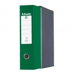Registratore Eurofile G55 - dorso 8 cm - protocollo 23x33 cm - verde - Esselte