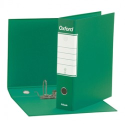 Registratore Oxford G83 - dorso 8 cm - commerciale 23x30 cm - verde - Esselte