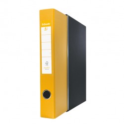 Registratore Eurofile G54 - dorso 5 cm - protocollo 23x33 cm - giallo - Esselte