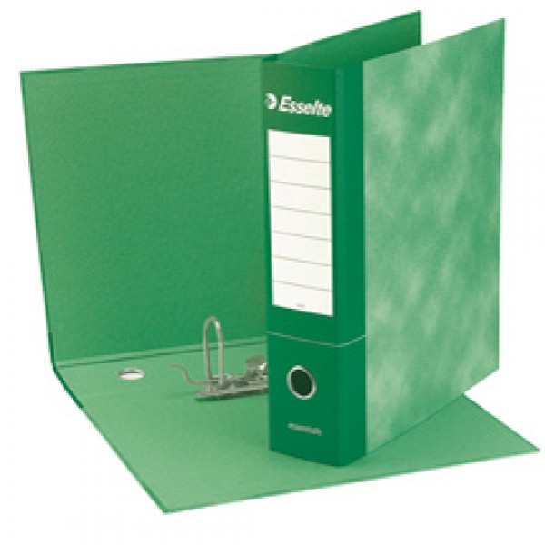 Registratore Essentials G73 - dorso 8 cm - commerciale 23x30 cm - verde - Esselte Registratore Essentials G73 - dorso 8 cm - commerciale 23x30 cm - verde - Esselte