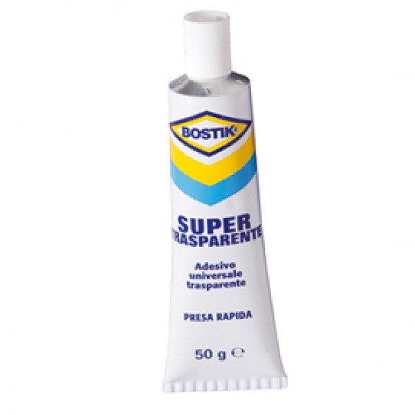 Adesivo Bostik® Supertrasparente - universale - 50 gr - trasparente - Bostik® Adesivo Bostik® Supertrasparente - universale - 50 gr - trasparente - Bostik®