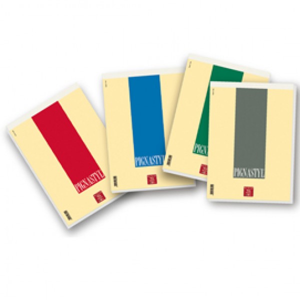 Blocco Pignastyl - A4 - bianco - 210 x 297mm - 80gr - 70 fogli - Pigna Blocco Pignastyl - A4 - bianco - 210 x 297mm - 80gr - 70 fogli - Pigna
