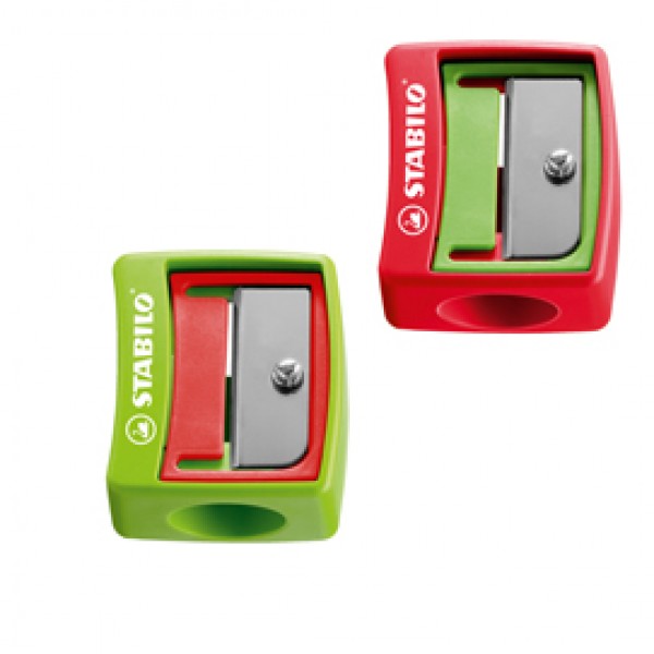 Temperamatite gigante Woody senza contenitore - 1 foro - per pastelli con mina XXL 10mm - Stabilo Temperamatite gigante Woody senza contenitore - 1 foro - per pastelli con mina XXL 10mm - Stabilo