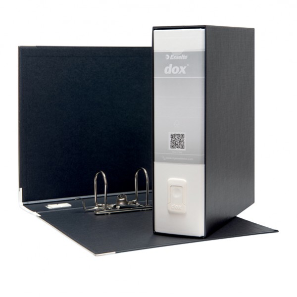 Registratore Dox 1 - dorso 8 cm - commerciale 23x29,7 cm - bianco - Esselte Registratore Dox 1 - dorso 8 cm - commerciale 23x29,7 cm - bianco - Esselte