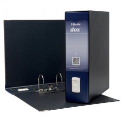 Registratore Dox 1 - dorso 8 cm - commerciale 23x29,7 cm - blu - Esselte