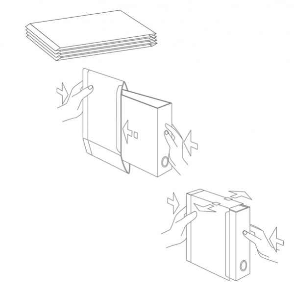 Registratore Esa P50 - dorso 5 cm - protocollo 23x33 cm - giallo - Sei Rota Registratore Esa P50 - dorso 5 cm - protocollo 23x33 cm - giallo - Sei Rota