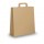 Shopper - maniglie piattina - 36 x 12 x 41 cm - carta kraft - avana - Mainetti Bags - conf. 25 pezzi