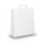 Shopper - maniglia piattina - 22 x 10 x 29 cm -  carta kraft - bianco - Mainetti Bags - conf. 25 pezzi