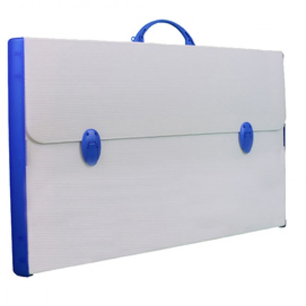 Valigetta polionda 235/R - 37x60cm - dorso 5cm rigido - Balmar 2000 Valigetta polionda 235/R - 37x60cm - dorso 5cm rigido - Balmar 2000