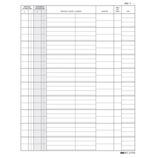 Registro dichiarazione esportatori - 31 x 24cm - 100 fogli - Edipro Registro dichiarazione esportatori - 31 x 24cm - 100 fogli - Edipro