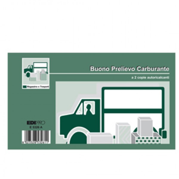 Blocco prelievo carburante - 50/50 fogli autoricalcanti - 9,9 x 17cm - Edipro Blocco prelievo carburante - 50/50 fogli autoricalcanti - 9,9 x 17cm - Edipro