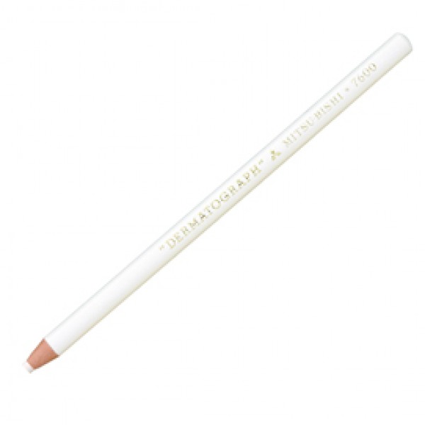 Matita dermotografica 7600 - bianco - Uni Mitsubishi Matita dermotografica 7600 - bianco - Uni Mitsubishi