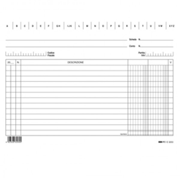 Schede in cartoncino 2 colonne - 15 x 21 cm orizzontale - Edipro - conf. 100 pezzi Schede in cartoncino 2 colonne - 15 x 21 cm orizzontale - Edipro - conf. 100 pezzi