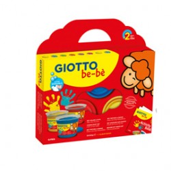 Supercolori a dita - 100 ml  - rosso, blu, giallo - Giotto bebe - conf. 3 pezzi